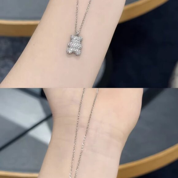 APM Monaco Baby Mood Yummy Bear Adjustable Necklace - Picture 3 of 5